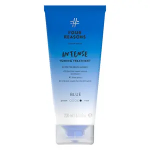 <p class="prod-name-frh">Four Reasons Color Mask<br/>Intense Toning Treatment BLUE</p>Intenzív tonizáló hajpakolás
